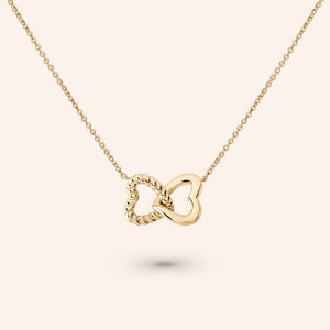 Unity  Interlocking Hearts Necklace