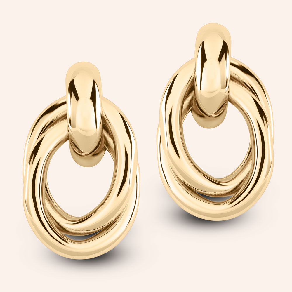 Riviera Link Hoop Earrings