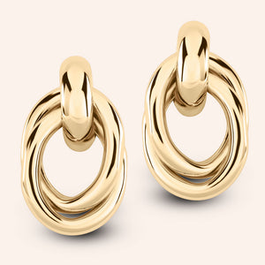 Riviera Link Hoop Earrings