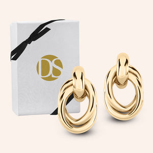 Riviera Link Hoop Earrings