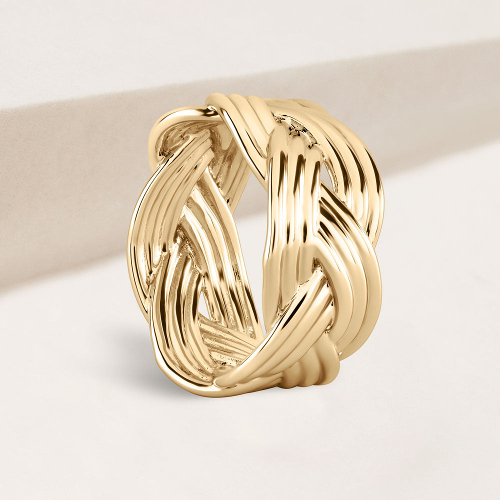 Eternity Knot Woven Ring