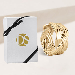 Eternity Knot Woven Ring