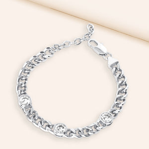 Jolene Station Curb Chain Bracelet