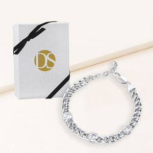 Jolene Station Curb Chain Bracelet