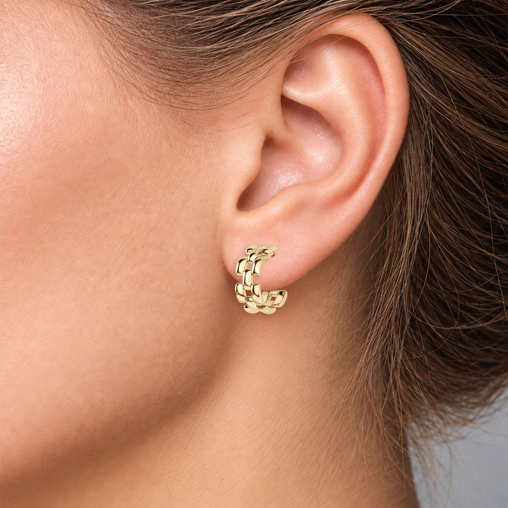 Alba 0.59" Hoop Earrings