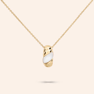 Avery Mother of Pearl Pendant Necklace
