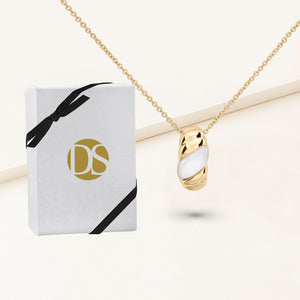 Avery Mother of Pearl Pendant Necklace