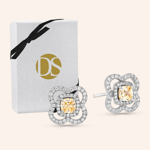 Fleur Eclat Stud Earrings