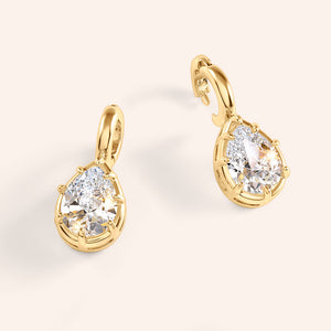 The Icon Solitaire Clip-On Pear Charm