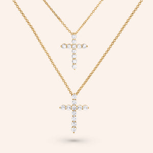 So Devine Cross Pendant Necklace