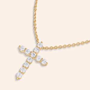 So Devine Cross Pendant Necklace