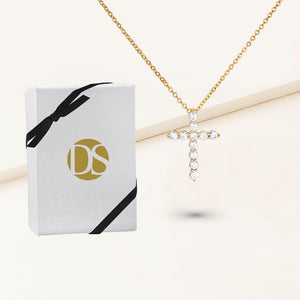 So Devine Cross Pendant Necklace