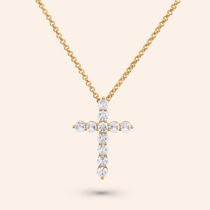 So Devine Cross Pendant Necklace