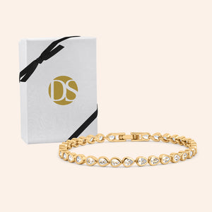 She Shines Bezel-Set Tennis Bracelet - Includes Extender