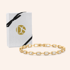 So Brilliant Bezel-Set Tennis Bracelet - Includes Extender