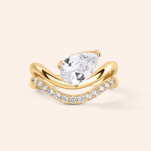 Embrace Me Pear Cut Ring