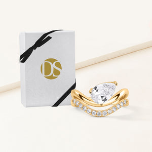 Embrace Me Pear Cut Ring