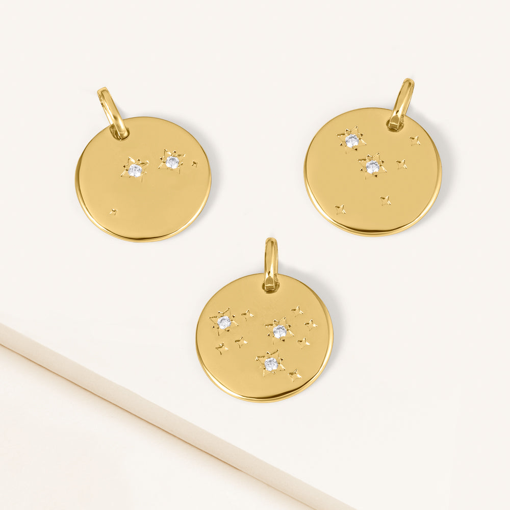 "Memory Maker" Zodiac Medallion Charm