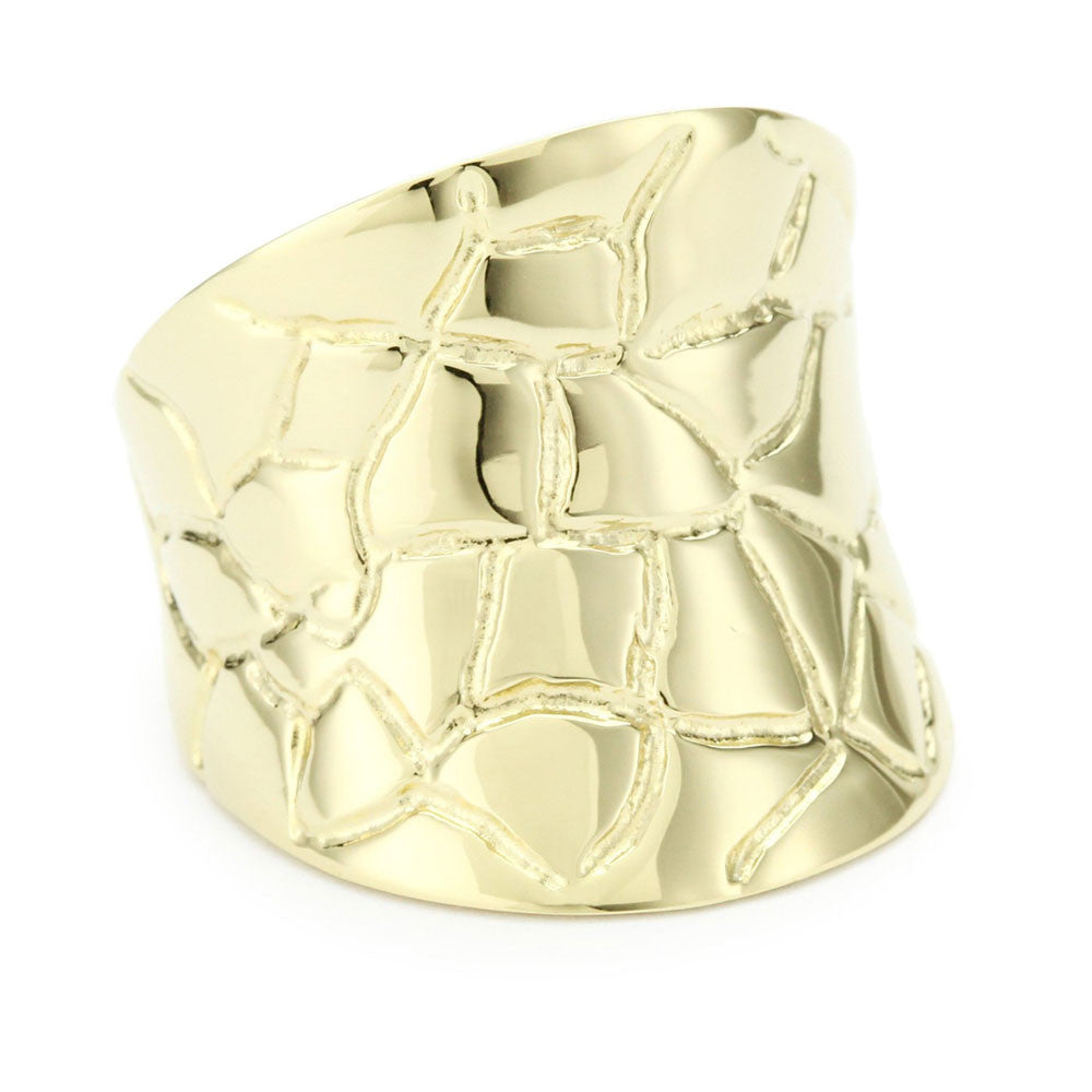 "Moderne" Metal Band Ring