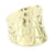 "Moderne" Metal Band Ring