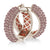 “The Petite” Pave Crystal Huggie Style Hoop Earrings