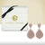 “Cate” Pave Crystals Pear-Shaped Drop Earrings