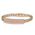 "Legacy Delight" 4.9 ctw Pave ID Curb Link Bracelet More Colors