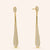 "Sheer Drop" 2.2ctw Pave Dome Drop Earrings