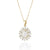 "Radiant Elegance" 4.0CTW Baguette Cluster Pendant Necklace