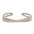 "Gather to Dazzle" 6.2CTW Baguette Adjustable Cuff