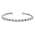 "Simply Stated" 4.2 CTW Baguette Linear Adjustable Cuff