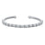 "Simply Stated" 4.2 CTW Baguette Linear Adjustable Cuff