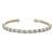 "Simply Stated" 4.2 CTW Baguette Linear Adjustable Cuff