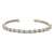 "Simply Stated" 4.2 CTW Baguette Linear Adjustable Cuff