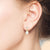 "It's Princess Day" 3.5CTW Pear Round & Oval Trio Drop Earrings