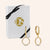 "Infinite Glitz" 1.0CTW Pave Open Circle Design Drop Earrings