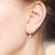 "Crowd Stunners" 4.6CTW Oval & Round Cut Linear Drop Earrings