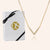 "My Vision" 0.5CTW Pave V-Shape Necklace - Gold