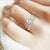 "Every Girl's Dream" 2.0.8CTW Round Cut Solitaire & Eternity Band Ring Set - Silver