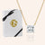 "Signature Shine" 5.2CTW  Princess Cut Solitaire Pendant Necklace