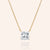 "Signature Shine" 5.2CTW  Princess Cut Solitaire Pendant Necklace