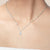 "Signature Shine" 4.2CTW  Pear Cut Solitaire Pendant Necklace