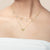 "Bella" 0.5CTW Pave Butterfly Necklace- Sterling Silver / Gold Vermeil