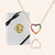 "Where Love Is" 0.8CTW Rainbow Pave Heart Pendant Necklace - Gold