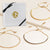 "Time After Time" Set of Three 1.35CTW Tennis Pull-Tie Bracelets - Gold