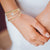 "Sasha" 8.5CTW Halo Emerald Cut Pull-Tie Bracelet
