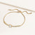 "Sasha" 8.5CTW Halo Emerald Cut Pull-Tie Bracelet