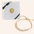 "Your Day to Shine" 12.5CTW Halo Oval Cut Pull-Tie Bracelet