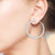 "Majestic" 6.3CTW Pear Cut Front to Back Drop Earrings