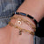 "Zola" Semi-Precious Tubes and Polished Beads Bracelet